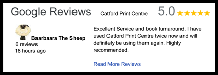 Catford Print Centre Reviews